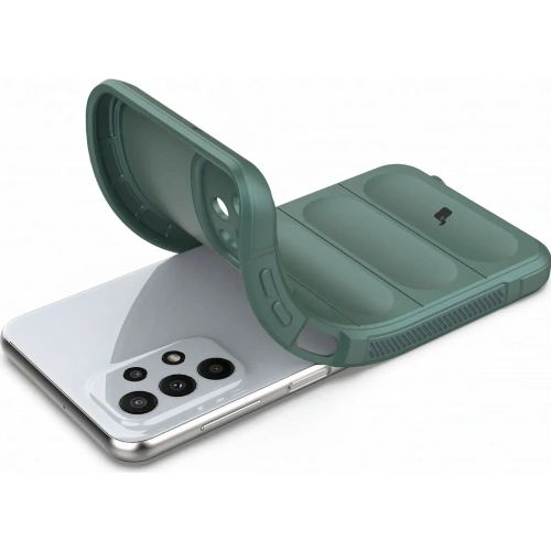 Pancerne etui Bizon Case Tur do Samsung Galaxy A23 4G / 5G ciemnozielone