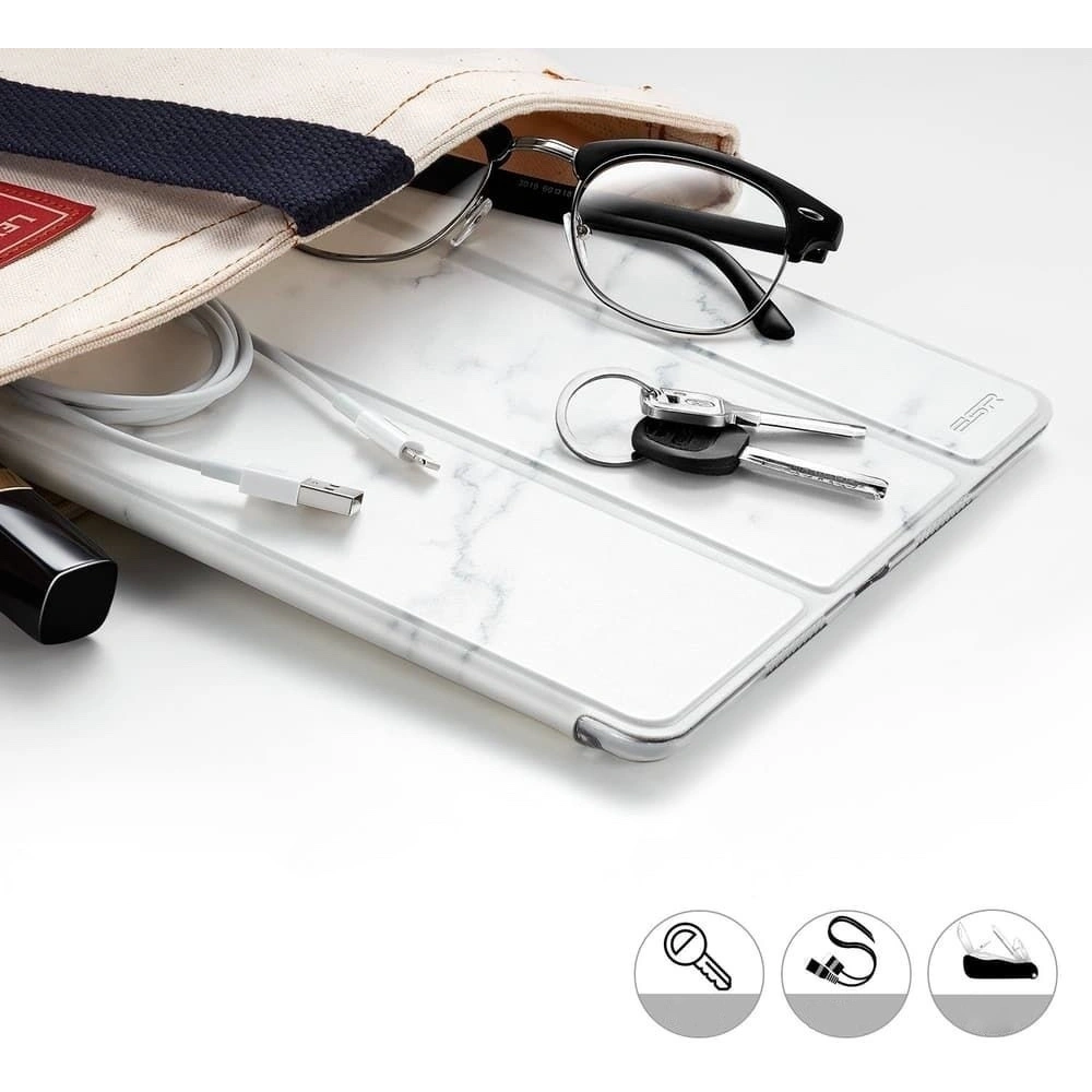 Hurtownia GSM - Etui ESR Marble Apple iPad Air 10.5 2019 (3. generacji) White - ESR062WHT - {ean13} - Hurt