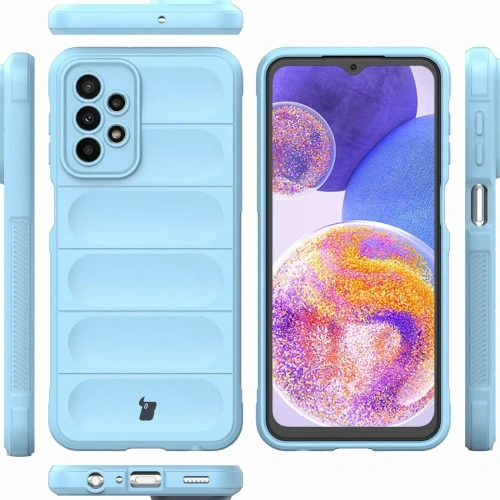 Pancerne etui Bizon Case Tur do Samsung Galaxy A23 4G / 5G jasnoniebieskie