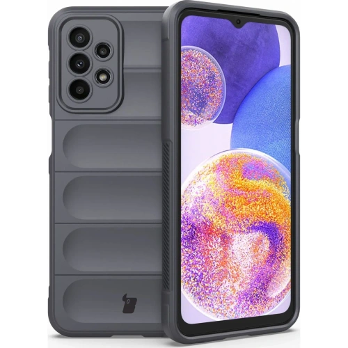 Pancerne etui Bizon Case Tur do Samsung Galaxy A23 4G / 5G szare