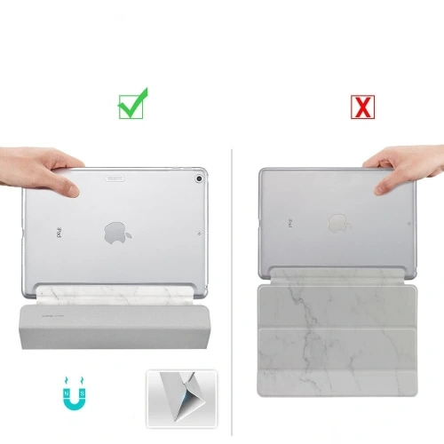Etui ESR Marble Apple iPad Air 10.5 2019 (3. generacji) White