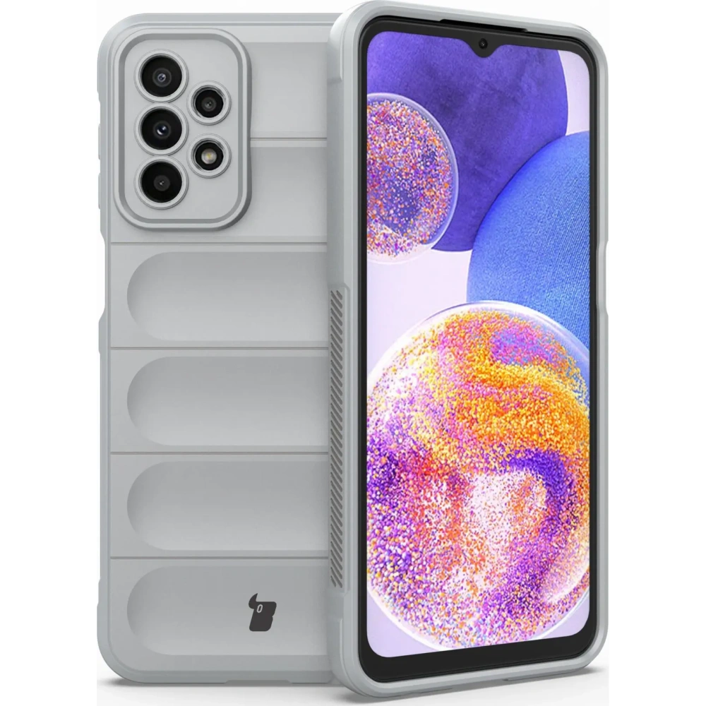 Hurtownia GSM - Bizon Case Tur Samsung Galaxy A23 4G / 5G gri deschis - BIZ7373 - {ean13} - Hurt