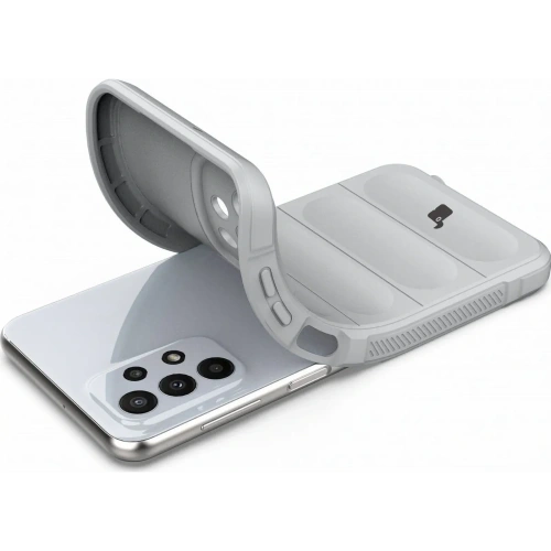 Pancerne etui Bizon Case Tur do Samsung Galaxy A23 4G / 5G jasnoszare