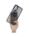 Wholesale Bizon Case Hybrid Ring Samsung Galaxy A23 4G / 5G smoky with a navy blue frame - BIZ7375 - {ean13} - Hurt