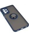 Wholesale Bizon Case Hybrid Ring Samsung Galaxy A23 4G / 5G smoky with a navy blue frame - BIZ7375 - {ean13} - Hurt