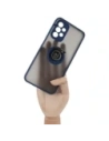 Wholesale Bizon Case Hybrid Ring Samsung Galaxy A23 4G / 5G smoky with a navy blue frame - BIZ7375 - {ean13} - Hurt