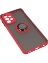 Hurtownia GSM - Bizon Case Hybrid Ring Samsung Galaxy A23 4G / 5G fumuriu cu un cadru roșu - BIZ7376 - {ean13} - Hurt