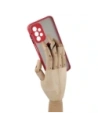 Wholesale Bizon Case Hybrid Ring Samsung Galaxy A23 4G / 5G smoky with a red frame - BIZ7376 - {ean13} - Hurt