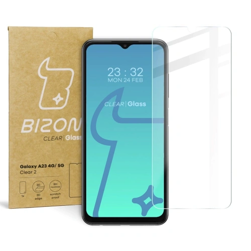 Szkło hartowane Bizon Glass Clear 2 do Samsung Galaxy A23 4G / 5G