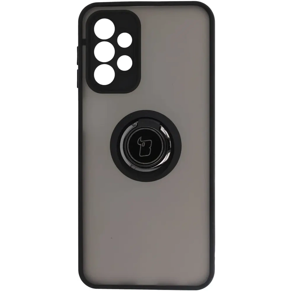 Wholesale Bizon Case Hybrid Ring Samsung Galaxy A23 4G / 5G smoky with a black frame - BIZ7378 - {ean13} - Hurt