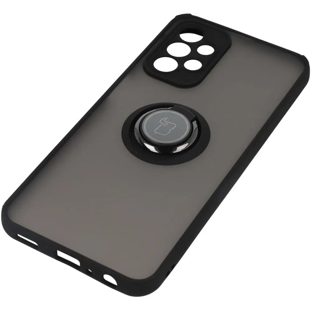 Wholesale Bizon Case Hybrid Ring Samsung Galaxy A23 4G / 5G smoky with a black frame - BIZ7378 - {ean13} - Hurt