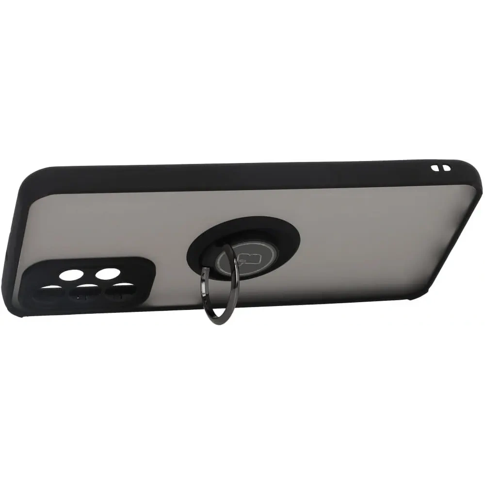 Wholesale Bizon Case Hybrid Ring Samsung Galaxy A23 4G / 5G smoky with a black frame - BIZ7378 - {ean13} - Hurt