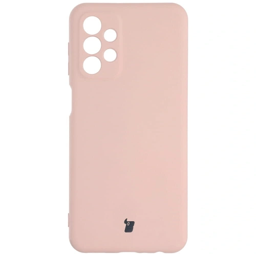 Etui Bizon Case Silicone do Samsung Galaxy A23 5G / 4G jasnoróżowe