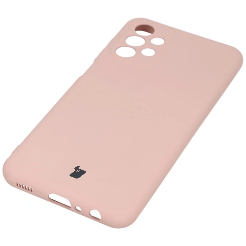 Etui Bizon Case Silicone do Samsung Galaxy A23 5G / 4G jasnoróżowe