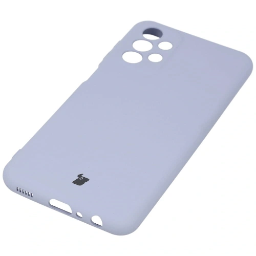 Etui Bizon Case Silicone do Samsung Galaxy A23 5G / 4G jasnofioletowe