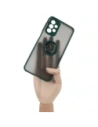 Hurtownia GSM - Etui z uchwytem na palec Bizon Case Hybrid Ring do Samsung Galaxy A23 4G / 5G przydymione z ciemnozieloną ramką - BIZ7381 - {ean13} - Hurt