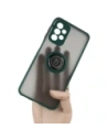 Wholesale Bizon Case Hybrid Ring Samsung Galaxy A23 4G / 5G smoky with a dark green frame - BIZ7381 - {ean13} - Hurt