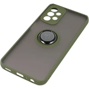 Hurtownia GSM - Bizon Case Hybrid Ring Samsung Galaxy A23 4G / 5G fumuriu cu un cadru verde - BIZ7383 - {ean13} - Hurt