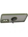 Wholesale Bizon Case Hybrid Ring Samsung Galaxy A23 4G / 5G smoky with a green frame - BIZ7383 - {ean13} - Hurt