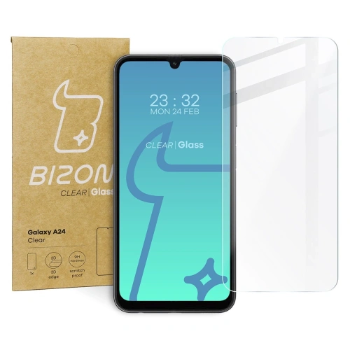 Szkło hartowane Bizon Glass Clear do Samsung Galaxy A24 4G
