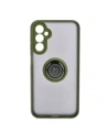 Hurtownia GSM - Bizon Case Hybrid Ring Samsung Galaxy A24 4G fumuriu cu un cadru verde - BIZ938 - {ean13} - Hurt