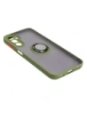 Hurtownia GSM - Bizon Case Hybrid Ring Samsung Galaxy A24 4G fumuriu cu un cadru verde - BIZ938 - {ean13} - Hurt