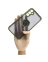 Hurtownia GSM - Bizon Case Hybrid Ring Samsung Galaxy A24 4G fumuriu cu un cadru verde - BIZ938 - {ean13} - Hurt