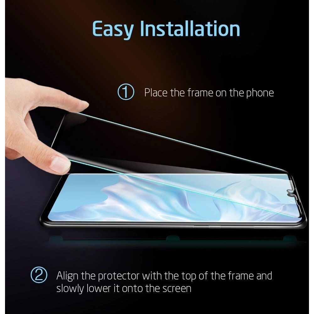 Hurtownia GSM - Szkło ESR Glass Huawei P30 Pro Black - ESR063BLK - {ean13} - Hurt
