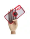 Hurtownia GSM - Bizon Case Hybrid Ring Samsung Galaxy A24 4G füstös vörös kerettel - BIZ939 - {ean13} - Hurt