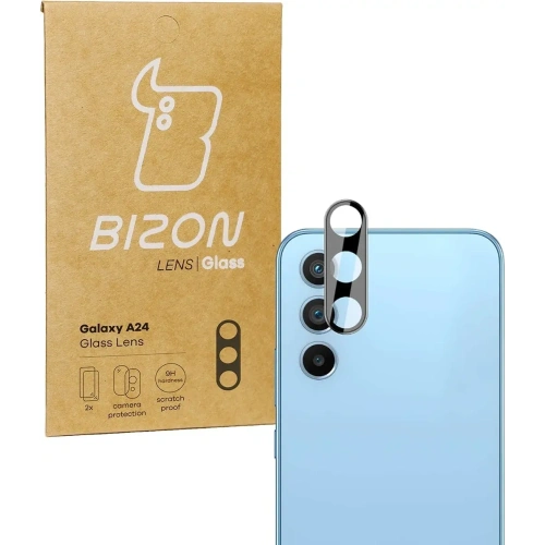 Szkło na aparat Bizon Glass Lens do Samsung Galaxy A24 4G [2 PACK]
