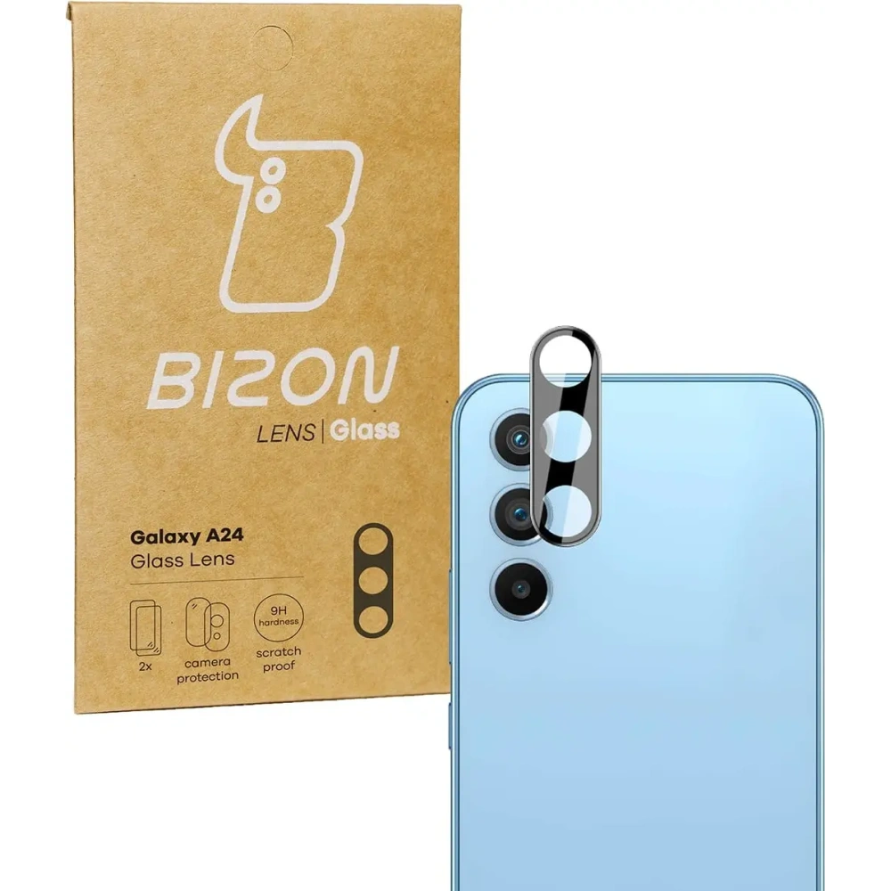 Hurtownia GSM - Bizon Sticlă Obiectiv Samsung Galaxy A24 4G [2 PACHET] - BIZ941 - {ean13} - Hurt