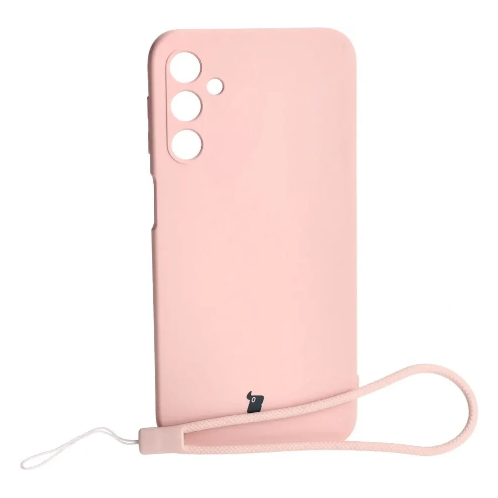 Hurtownia GSM - Caz de silicon Bizon Samsung Galaxy A24 roz deschis - BIZ942 - {ean13} - Hurt