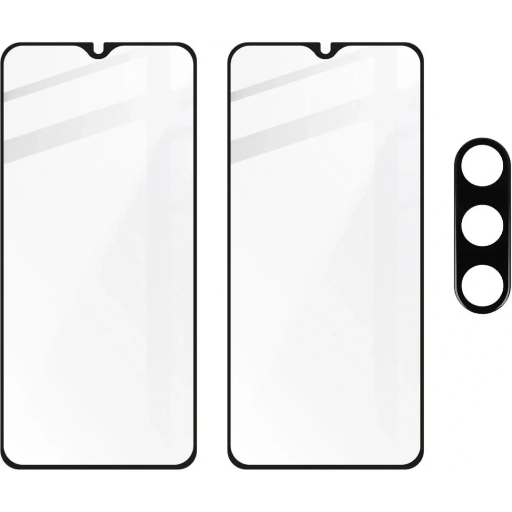Hurtownia GSM - BIZON Edge Pack 2x képernyő üveg + kamera üveg Samsung Galaxy A24 - BIZ943 - {ean13} - Hurt