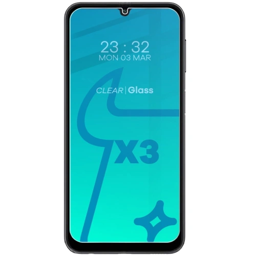 3x Szkło na ekran + szkło na aparat BIZON Clear Pack do Samsung Galaxy A24