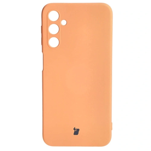 Etui Bizon Case Silicone do Samsung Galaxy A24 pomarańczowe