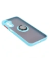 Hurtownia GSM - Bizon Case Hybrid Ring Samsung Galaxy A24 4G fumuriu cu un cadru bleu deschis - BIZ946 - {ean13} - Hurt
