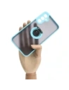 Hurtownia GSM - Bizon Case Hybrid Ring Samsung Galaxy A24 4G fumuriu cu un cadru bleu deschis - BIZ946 - {ean13} - Hurt