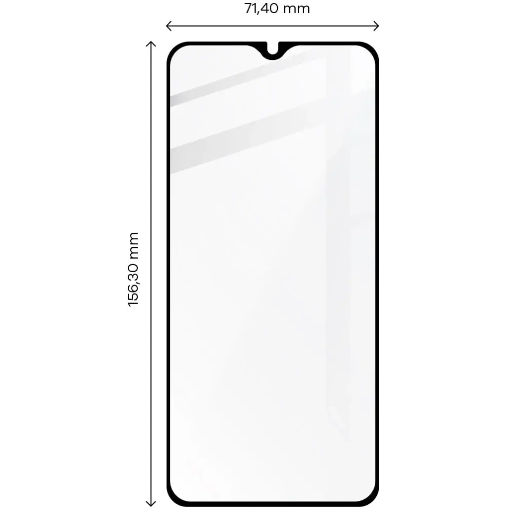 Hurtownia GSM - Bizon Glass Edge Samsung Galaxy A24 4G negru - BIZ948 - {ean13} - Hurt