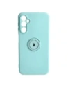 Hurtownia GSM - Etui Bizon Case Silicone Ring Sq do Samsung Galaxy A24 tyrkysové - BIZ949 - {ean13} - Hurt