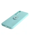 Hurtownia GSM - Etui Bizon Case Silicone Ring Sq do Samsung Galaxy A24 tyrkysové - BIZ949 - {ean13} - Hurt