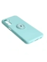 Hurtownia GSM - Etui Bizon Case Silicone Ring Sq do Samsung Galaxy A24 tyrkysové - BIZ949 - {ean13} - Hurt