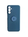 Hurtownia GSM - Etui Bizon Case Silicone Ring Sq do Samsung Galaxy A24 modré - BIZ950 - {ean13} - Hurt