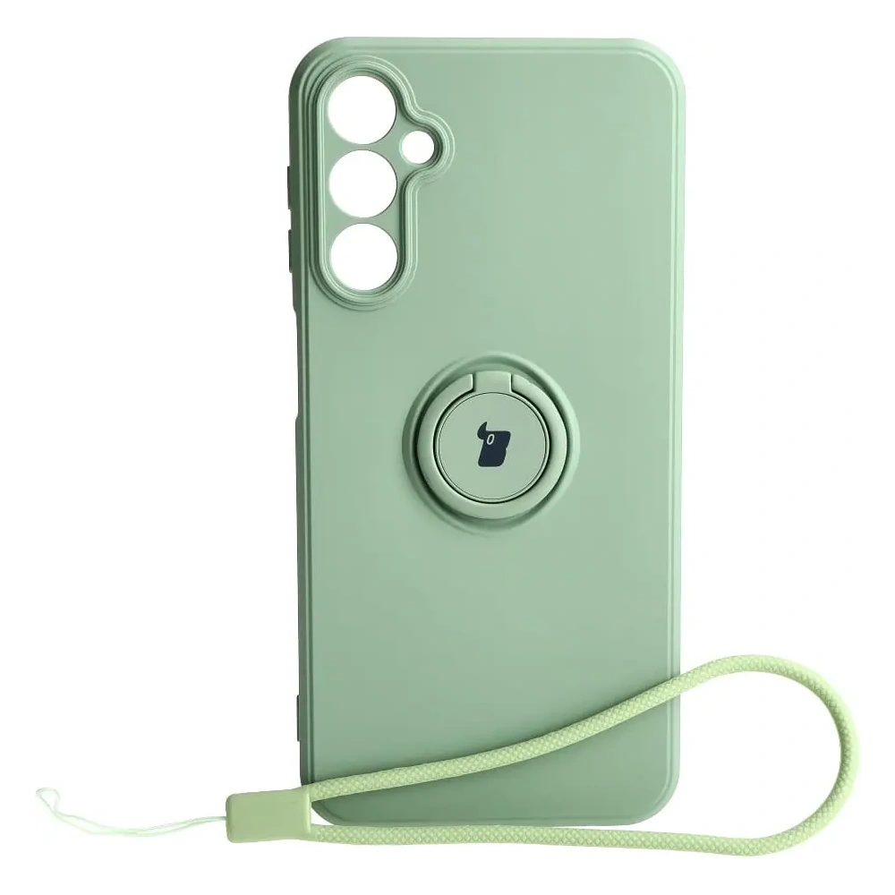 Hurtownia GSM - Bizon Case Inel din Silicon Sq Samsung Galaxy A24 verde deschis - BIZ951 - {ean13} - Hurt