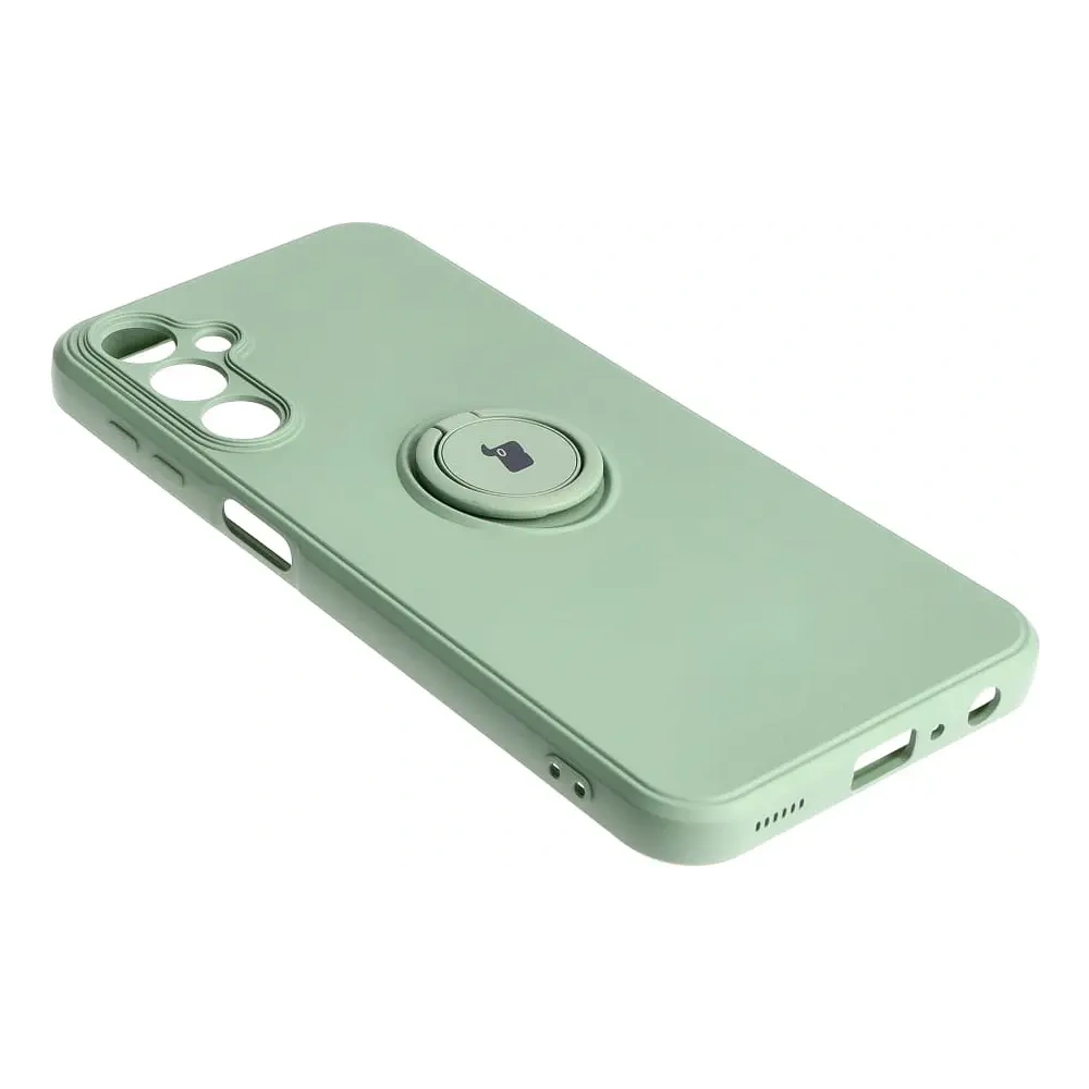Hurtownia GSM - Bizon Case Inel din Silicon Sq Samsung Galaxy A24 verde deschis - BIZ951 - {ean13} - Hurt
