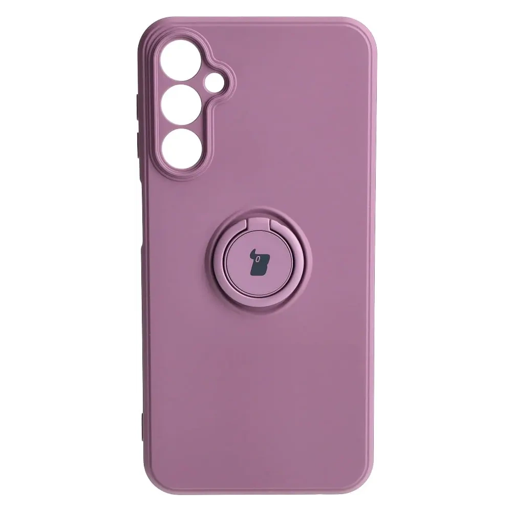 Hurtownia GSM - Caz Bizon Inel din Silicon Sq Samsung Galaxy A24 mov închis - BIZ952 - {ean13} - Hurt