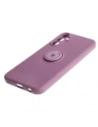 Hurtownia GSM - Caz Bizon Inel din Silicon Sq Samsung Galaxy A24 mov închis - BIZ952 - {ean13} - Hurt
