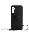Bizon Case inel din silicon Sq Samsung Galaxy A24 negru