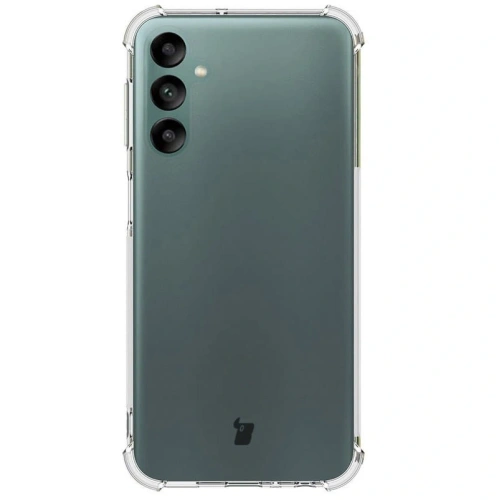 Etui + 2x szkło na ekran + obiektyw Bizon Case Clear Pack do Samsung Galaxy A24 przezroczyste