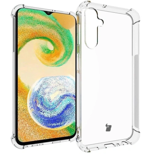 Etui + 2x szkło na ekran + obiektyw Bizon Case Clear Pack do Samsung Galaxy A24 przezroczyste