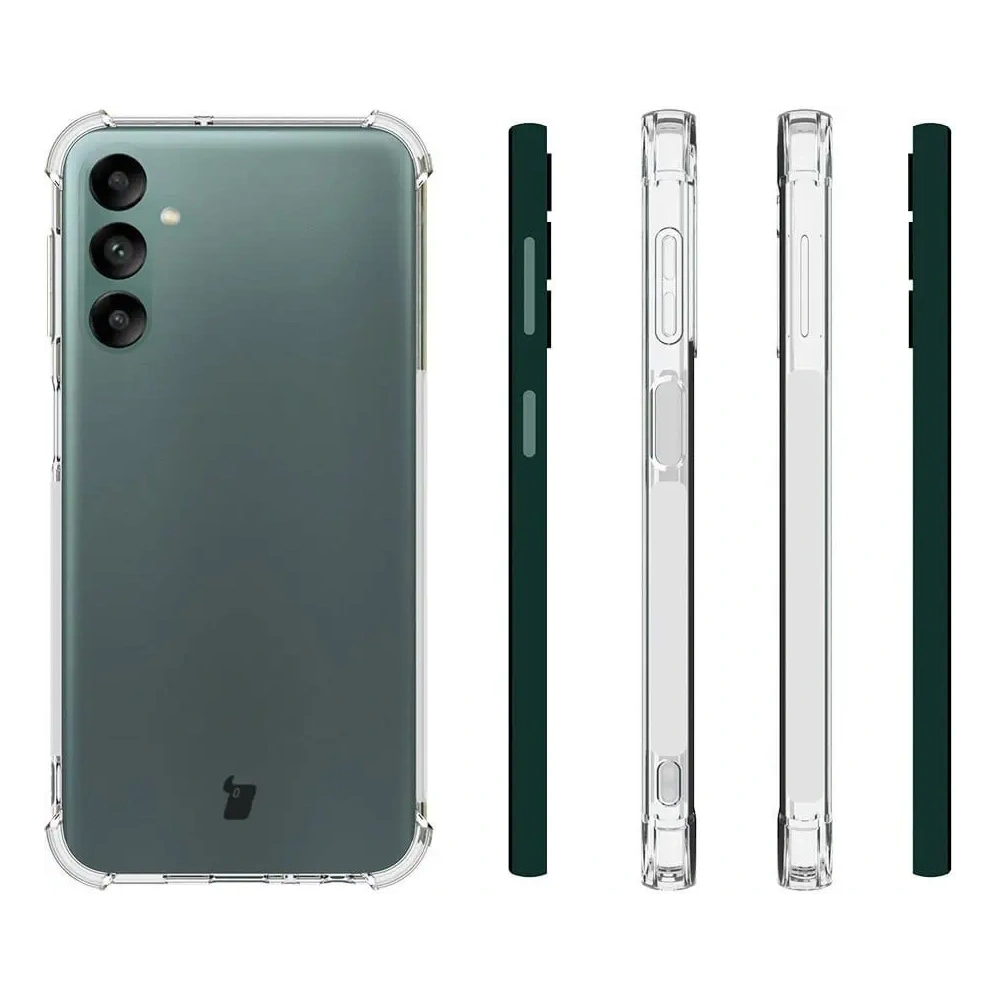 Hurtownia GSM - Bizon Case Clear Pack carcasă + 2x sticlă pentru ecran + sticlă pentru lentilă Samsung Galaxy A24 clar - BIZ956 - {ean13} - Hurt